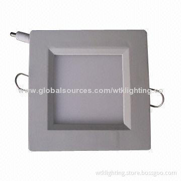 15W Square Super-thin Panel Light, 2835 LED, 85-265V